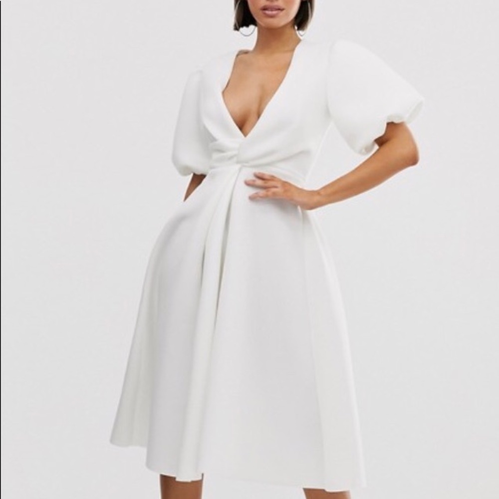 ASOS cocktail dress, perfect for Holiday parties!